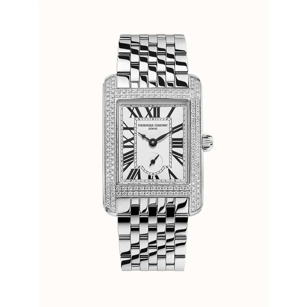 Frederique Constant Classics Carree Small Seconds, Men, Unisex, Women · Quartz