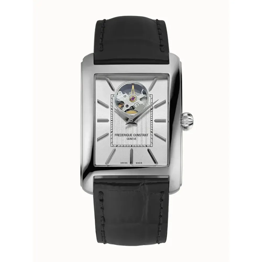 Frederique Constant Classics Carree Heart Beat Automatic, Men · Automatic