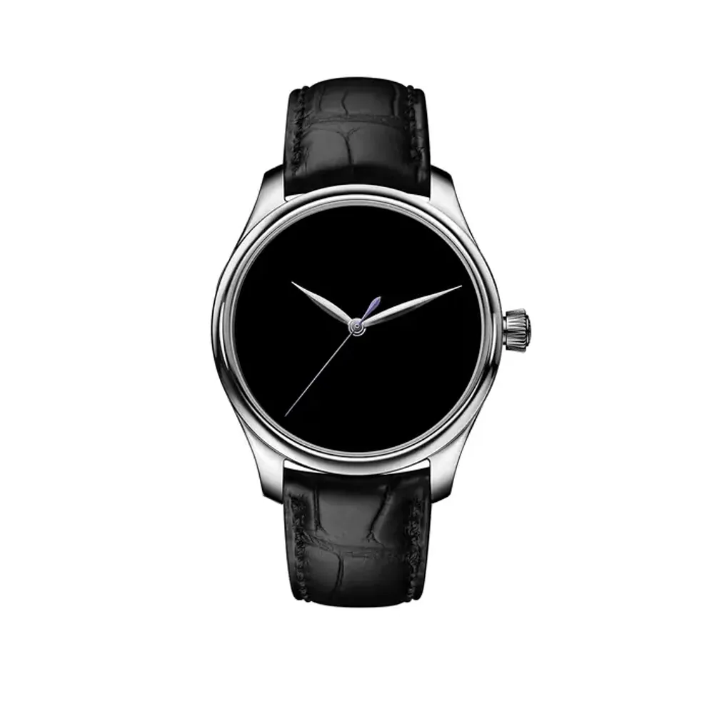 H. Moser & Cie. Endeavour Centre Seconds Concept Vantablack®, Steel · 40 mm