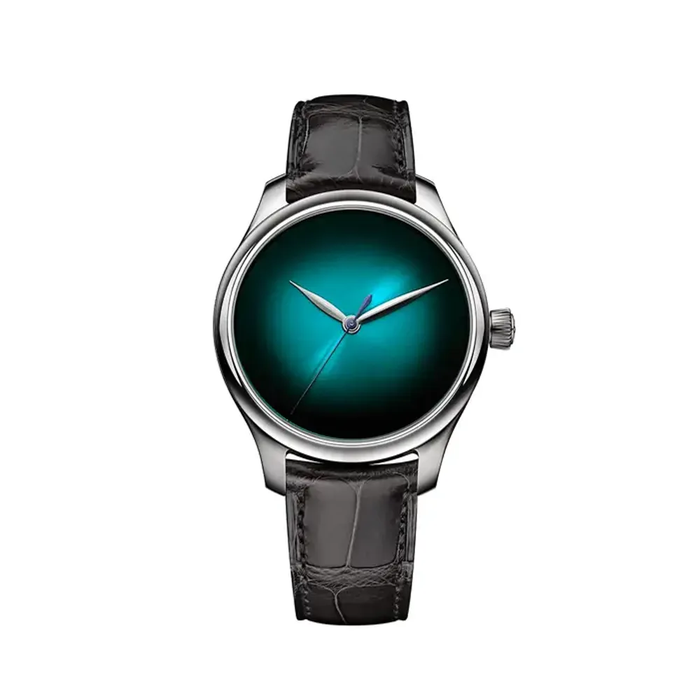 H. Moser & Cie. Endeavour Centre Seconds Blue Lagoon