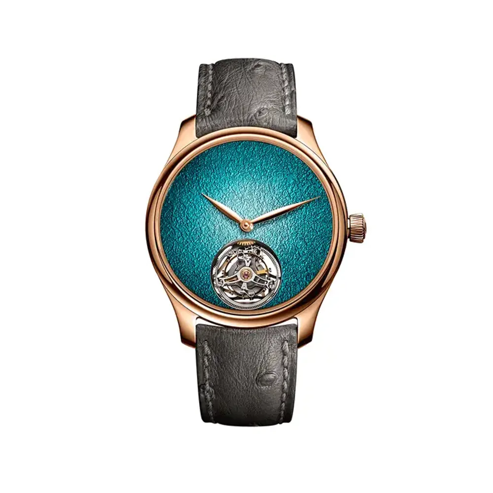 H. Moser & Cie. Endeavour Tourbillon Concept Turquoise Enamel