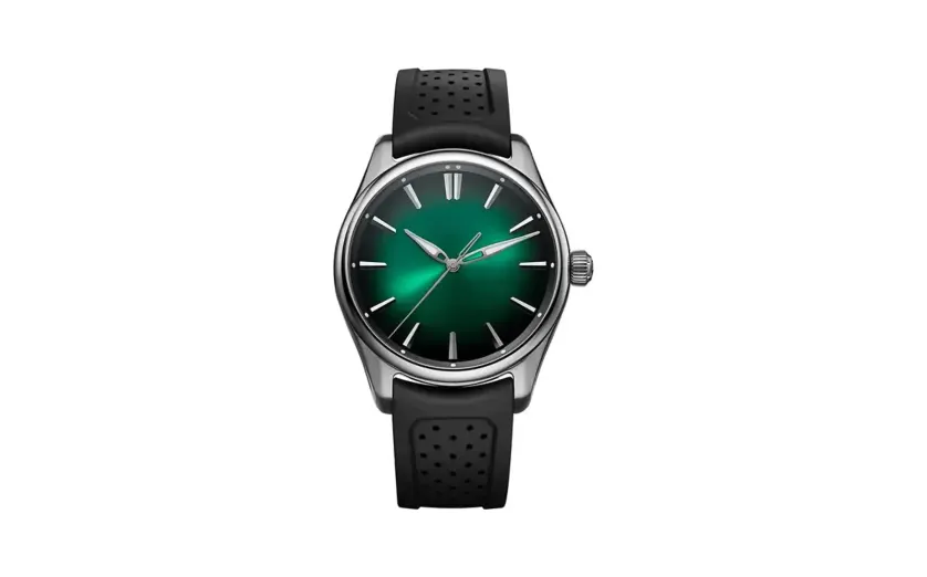H. Moser & Cie. Pioneer Centre Seconds Cosmic Green