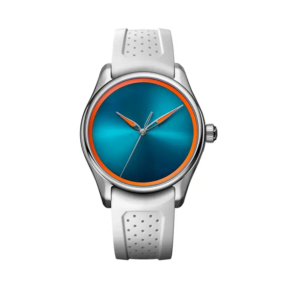 H. Moser & Cie. Pioneer Centre Seconds Spiced Aqua