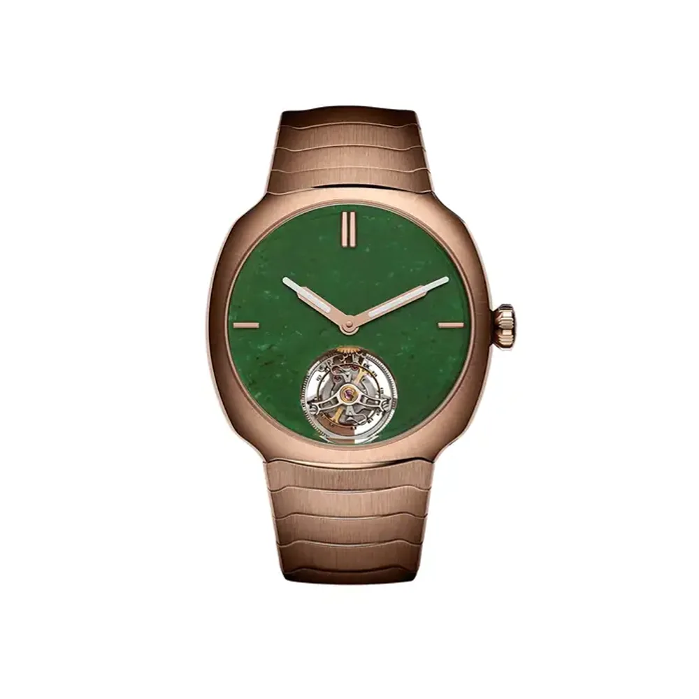 H. Moser & Cie. Streamliner Tourbillon Wyoming Jade