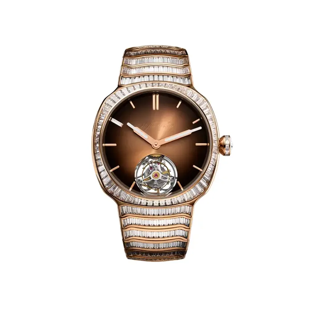H. Moser & Cie. Streamliner Tourbillon Pierre Gasly Diamonds