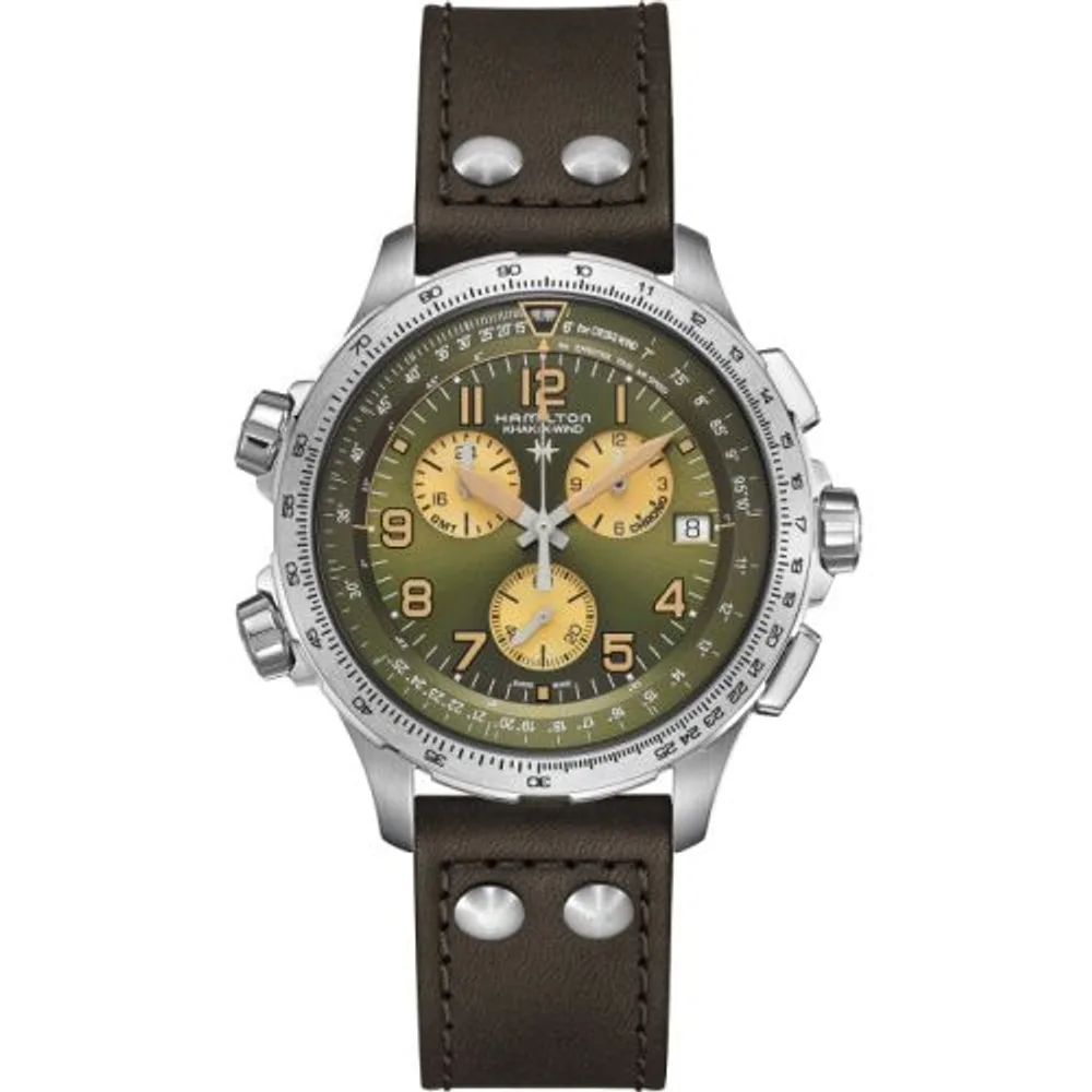 Hamilton Khaki Aviation X-Wind GMT Chrono Quartz