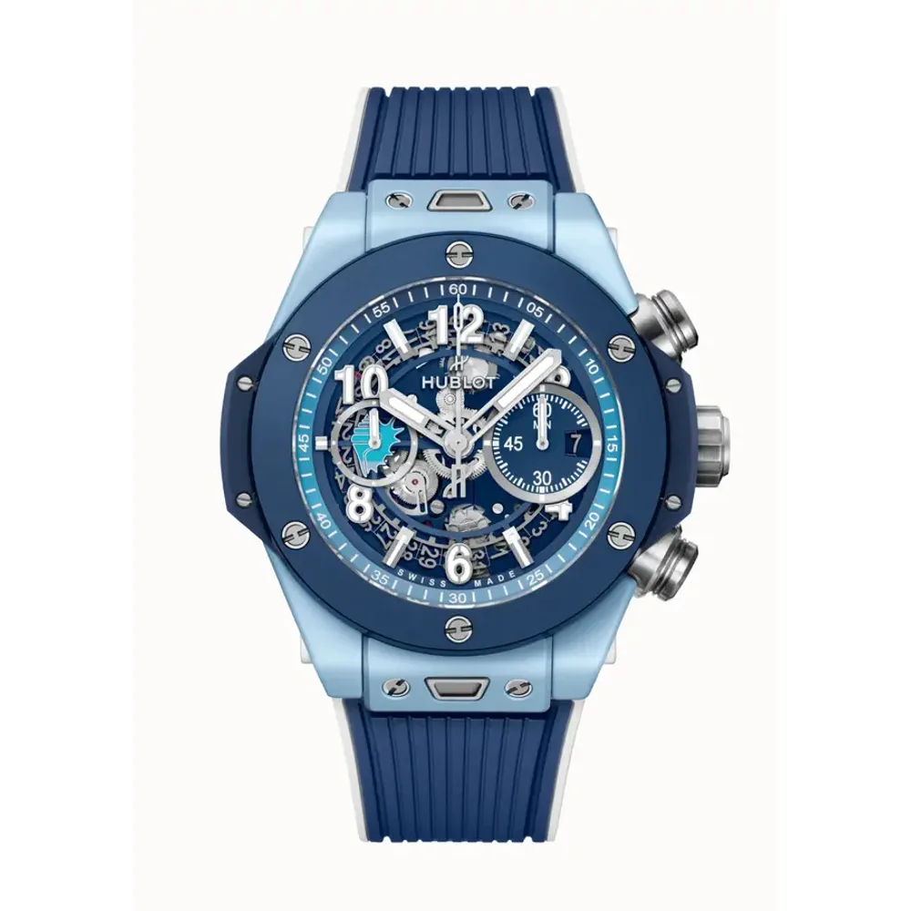 Hublot Big Bang Unico Blue Ceramic Caribbean 44 mm
