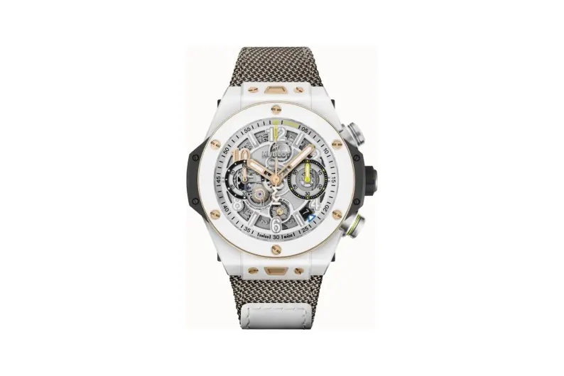 Hublot Big Bang Reloaded Kylian Mbappé White Ceramic 44 mm