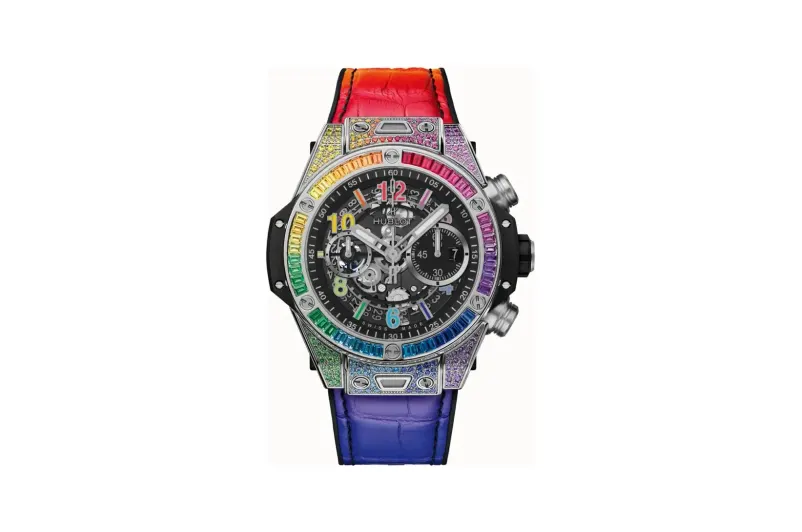 Hublot Big Bang Unico Titanium Rainbow 44 mm