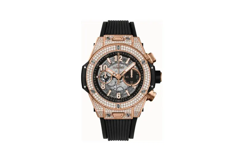 Hublot Big Bang Unico King Gold Pavé 44 mm