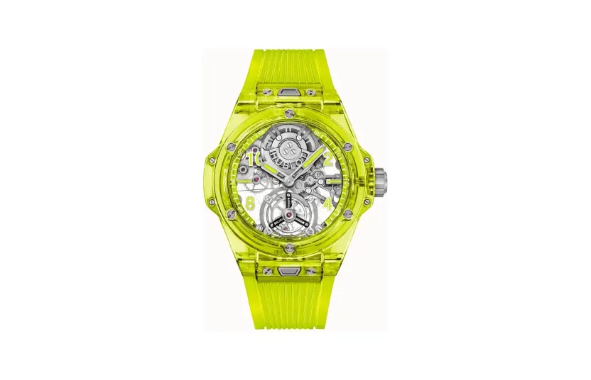 Hublot Big Bang Tourbillon Automatic Neon Saxem 44 mm