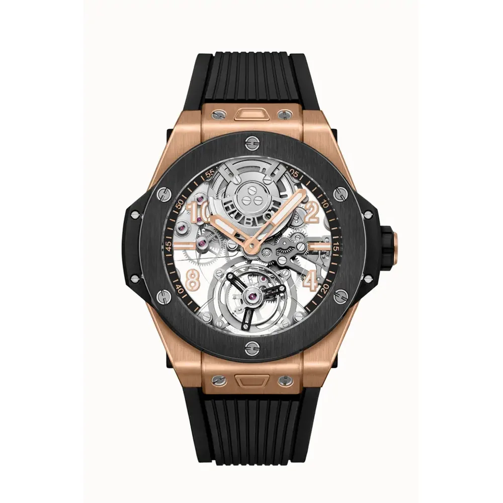 Hublot Big Bang Tourbillon Automatic King Gold Carbon 44 mm