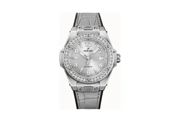 Hublot Big Bang One Click Monochrome Steel Diamonds 33 mm