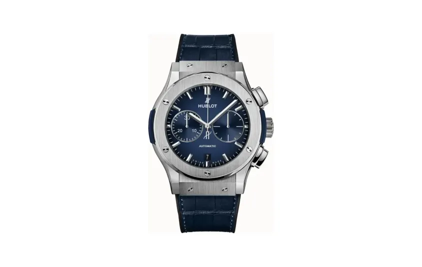 Hublot Classic Fusion Chronograph Titanium Deep Blue 45 mm