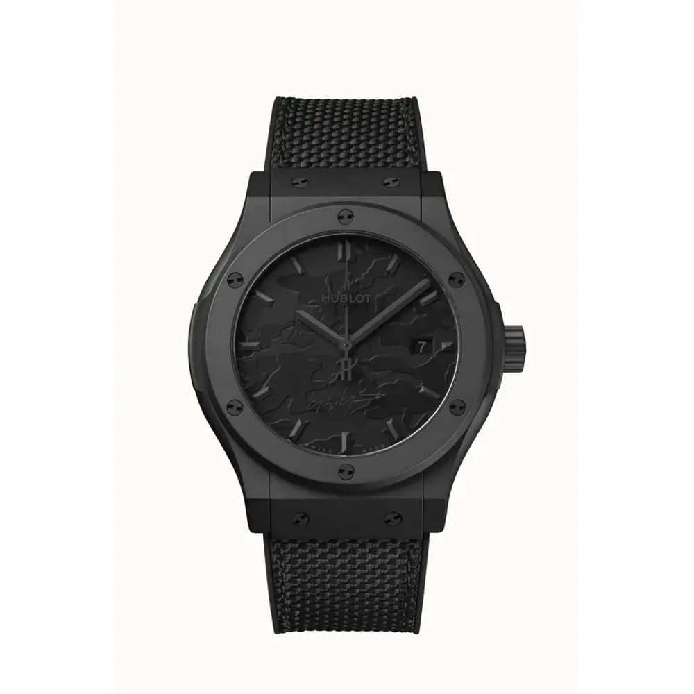 Hublot Classic Fusion Yohji Yamamoto All Black Camo 42 mm