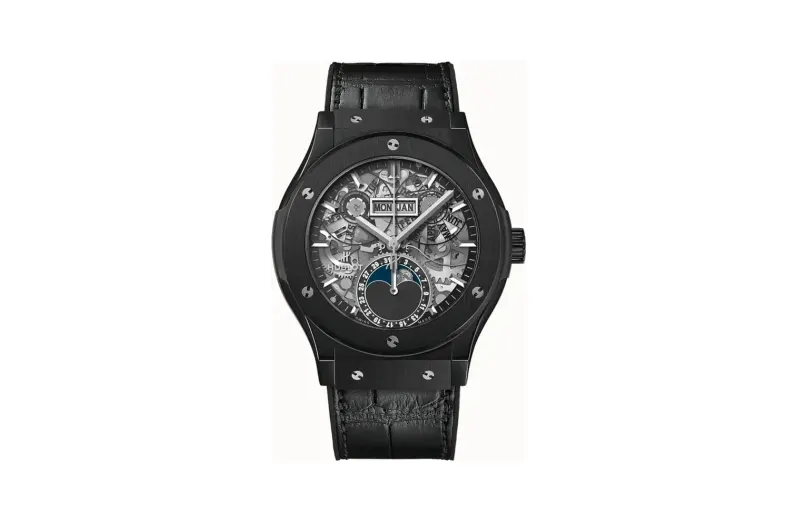 Hublot Classic Fusion Aerofusion Moonphase Black Magic 42 mm