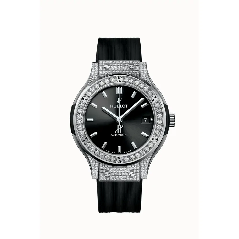 Hublot Classic Fusion Titanium Pavé 38 mm