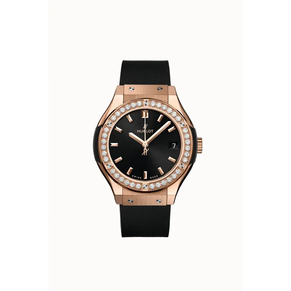 Hublot Classic Fusion King Gold Diamonds 33 mm