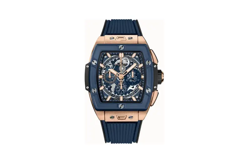 Hublot Spirit of Big Bang King Gold Blue Ceramic 42 mm
