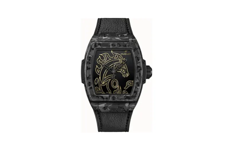 Hublot Spirit of Big Bang Year Of The Horse Frosted Carbon 42 mm