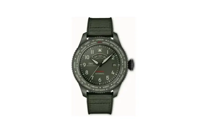 IWC Pilot’s Watch Timezoner TOP GUN Woodland