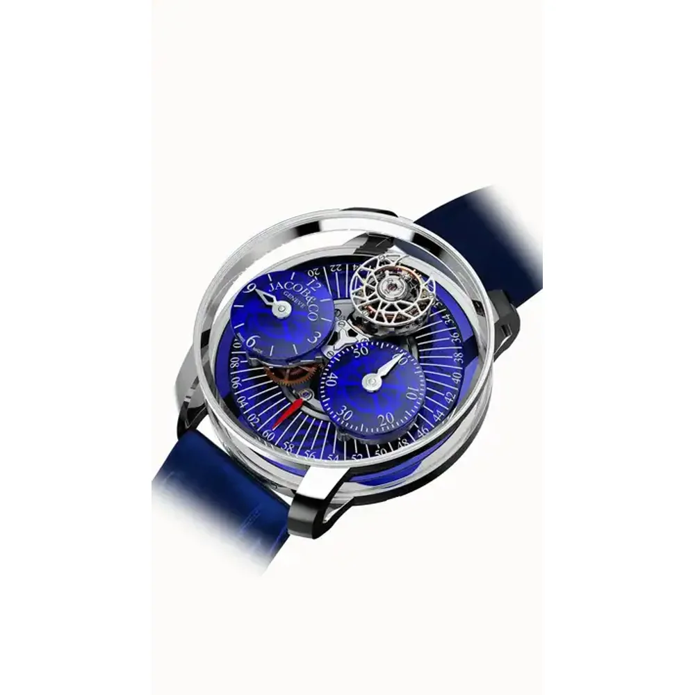 Jacob & Co. Astronomia Regulator — White Gold (Blue)