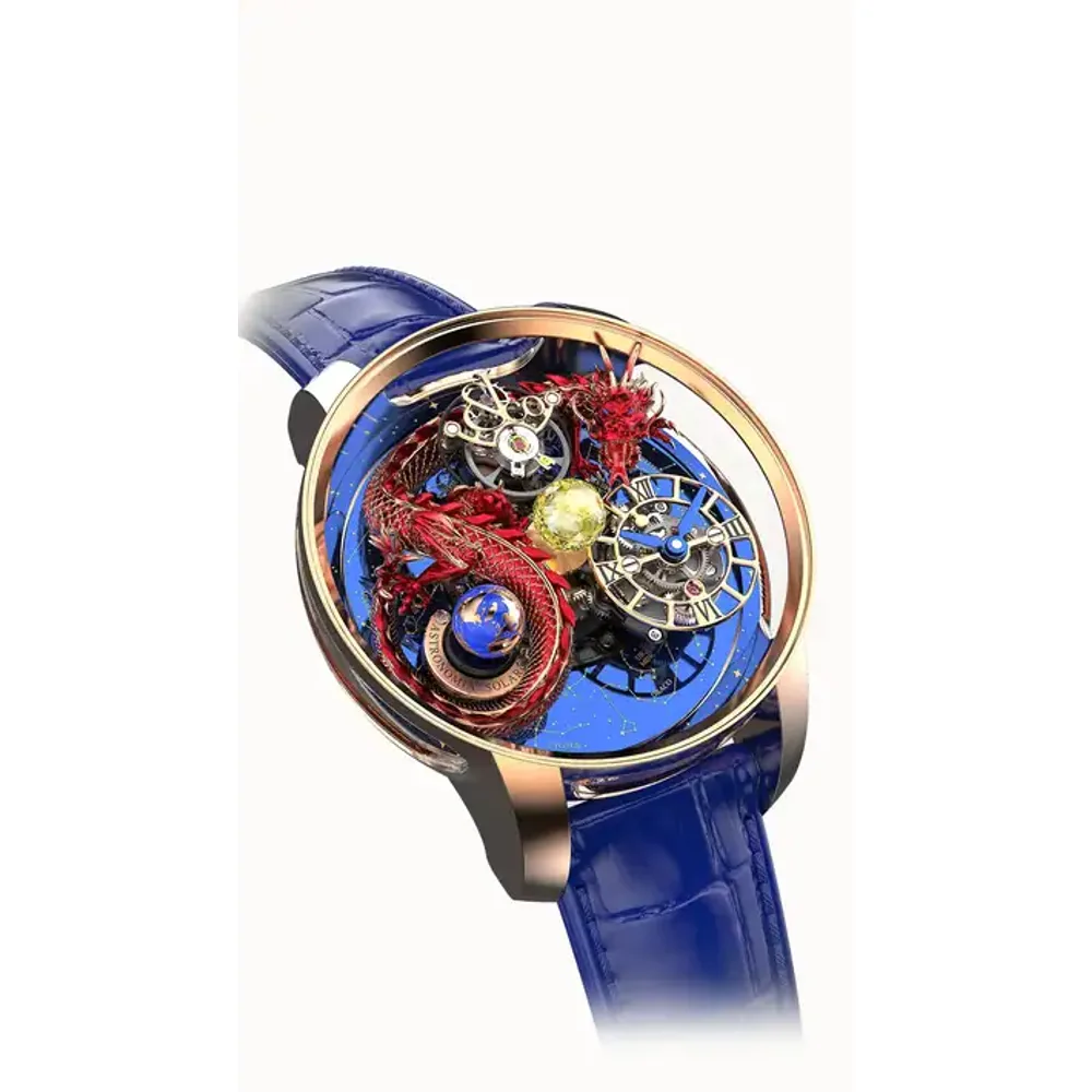 Jacob & Co. Astronomia Dragon — Red Dragon in Rose Gold