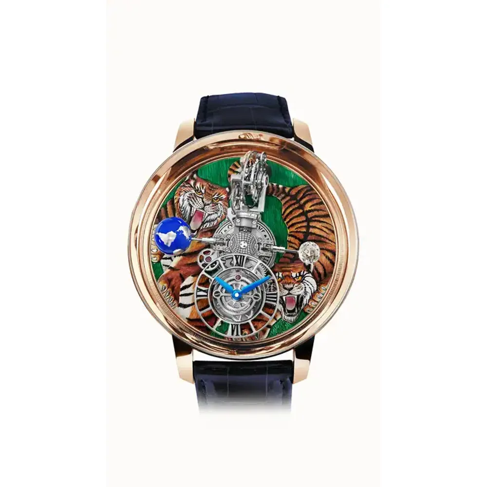 Jacob & Co. Astronomia Art — Tigers (Rose Gold)
