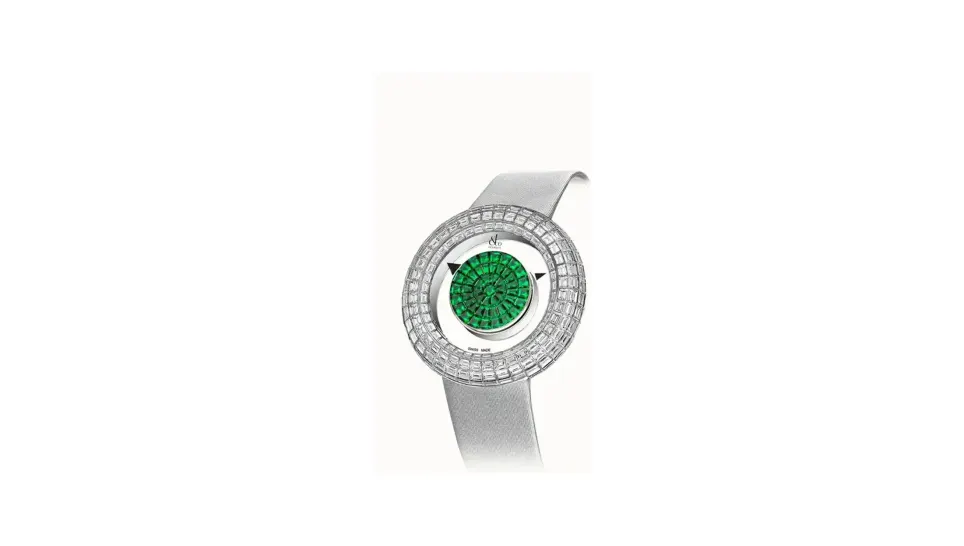 Jacob & Co. Brilliant Mystery — 38MM - Emeralds