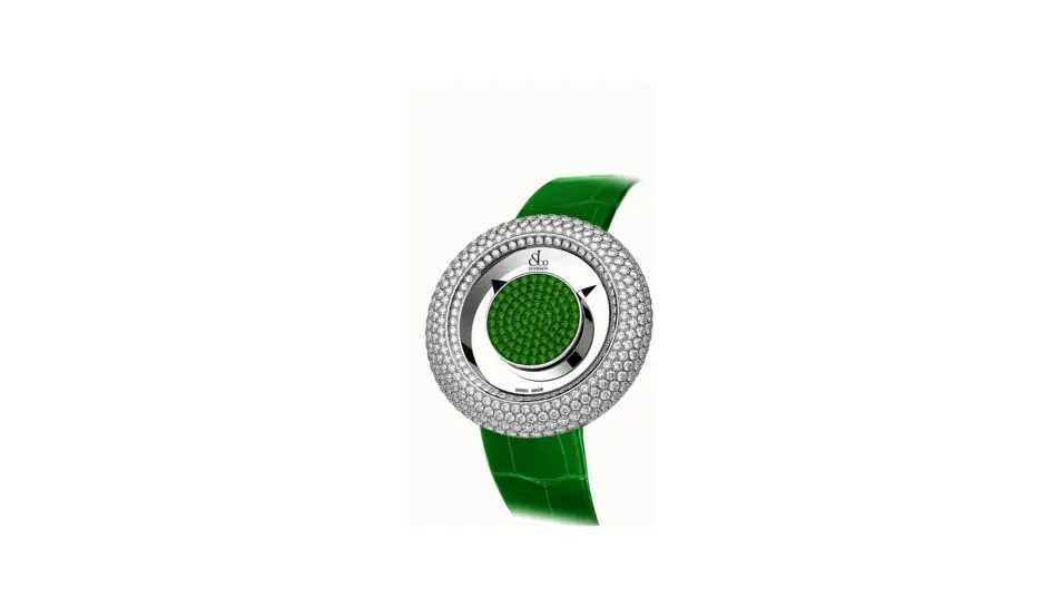 Jacob & Co. Brilliant Mystery Pave Diamonds — Brilliant Mystery Pave - Diamonds And Tsavorites