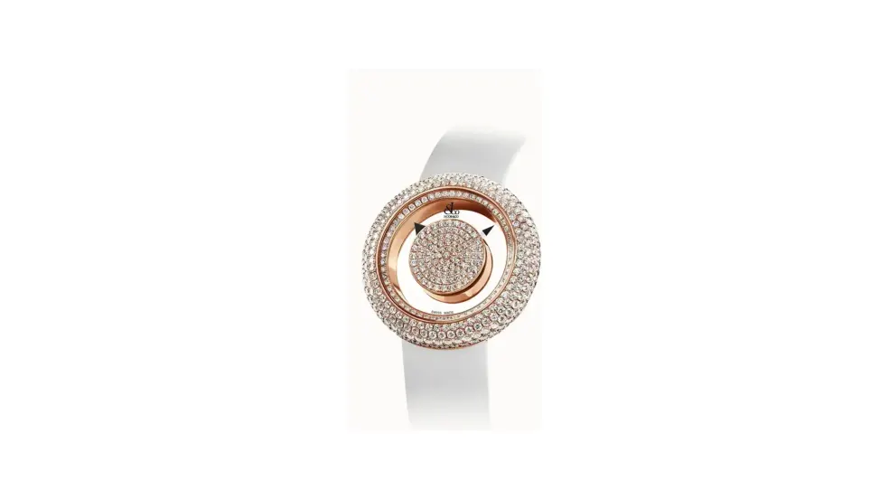 Jacob & Co. Brilliant Mystery Pave Diamonds — Diamonds in Rose Gold (38MM)