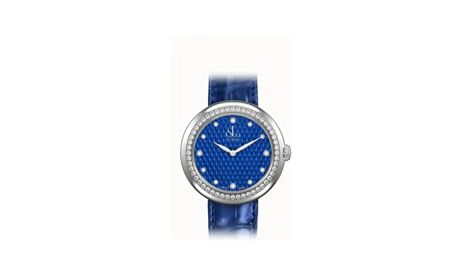 Jacob & Co. Brilliant — Stainless Steel with Blue Pyramid Dial
