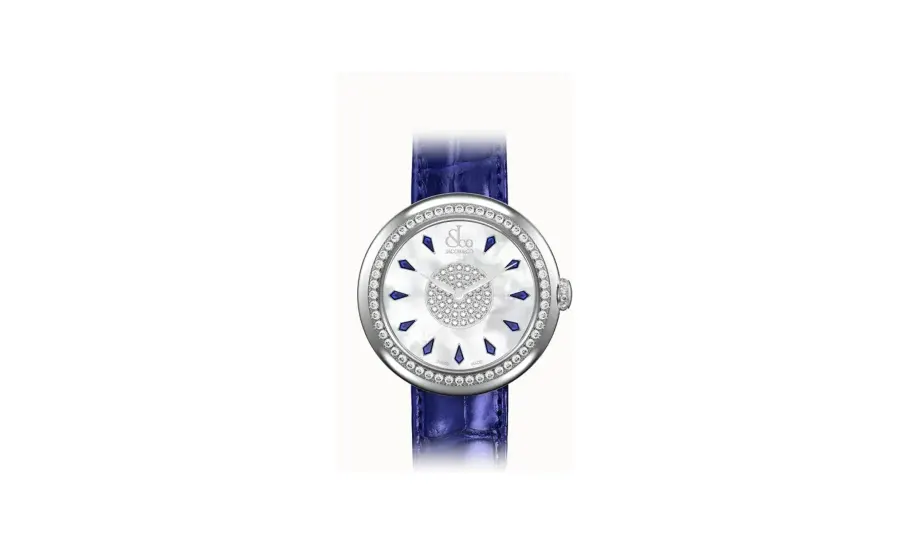 Jacob & Co. Brilliant — Blue Sapphires in Stainless Steel