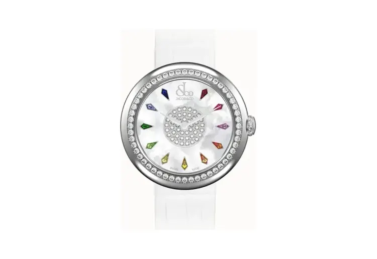 Jacob & Co. Brilliant — Rainbow Sapphires in Stainless Steel
