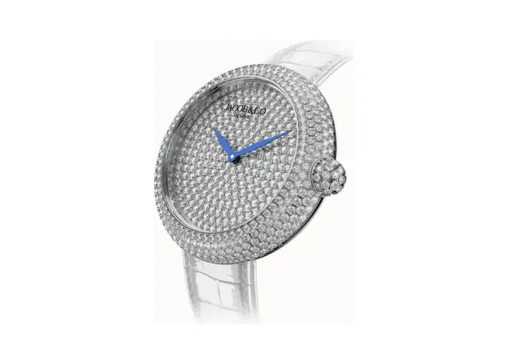 Jacob & Co. Brilliant Pavè — Stainless Steel White Diamonds 44MM