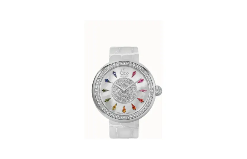 Jacob & Co. Brilliant — Multicolored Sapphires in Stainless Steel