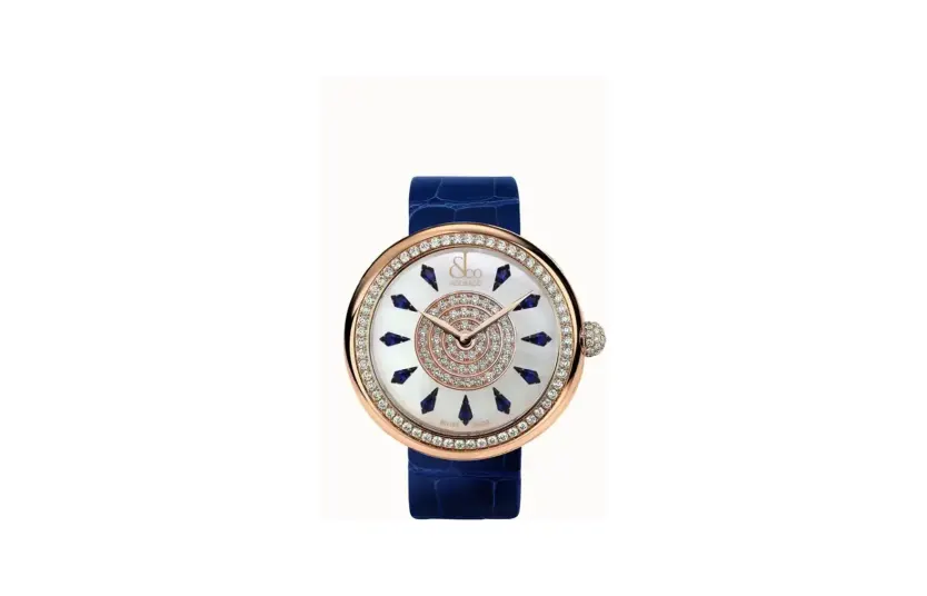 Jacob & Co. Brilliant — Blue Sapphires in Rose Gold, 18K Rose Gold