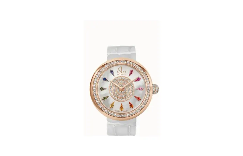 Jacob & Co. Brilliant — Multicolored Sapphires in Rose Gold, 18K Rose Gold