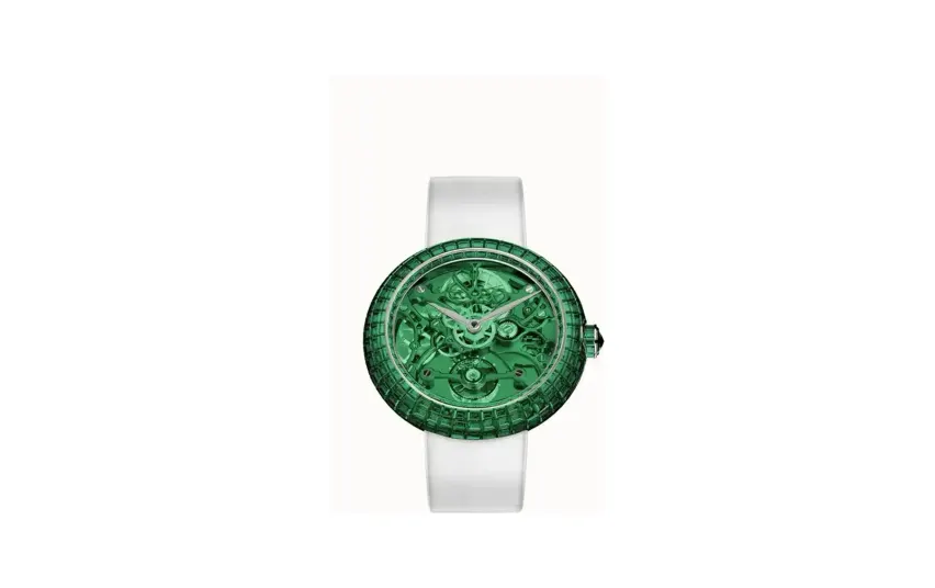 Jacob & Co. Brilliant Skeleton Baguette — Green