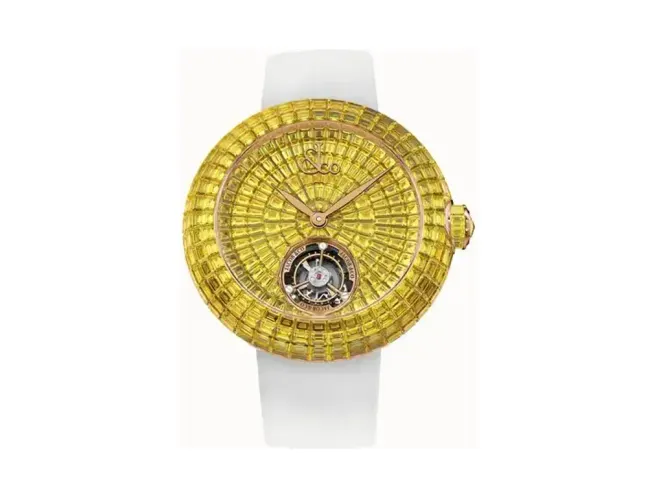 Jacob & Co. Brilliant Flying Tourbillon — Yellow Sapphires (Rose Gold) II