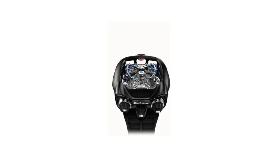 Jacob & Co. Bugatti Chiron Tourbillon — Black Titanium II