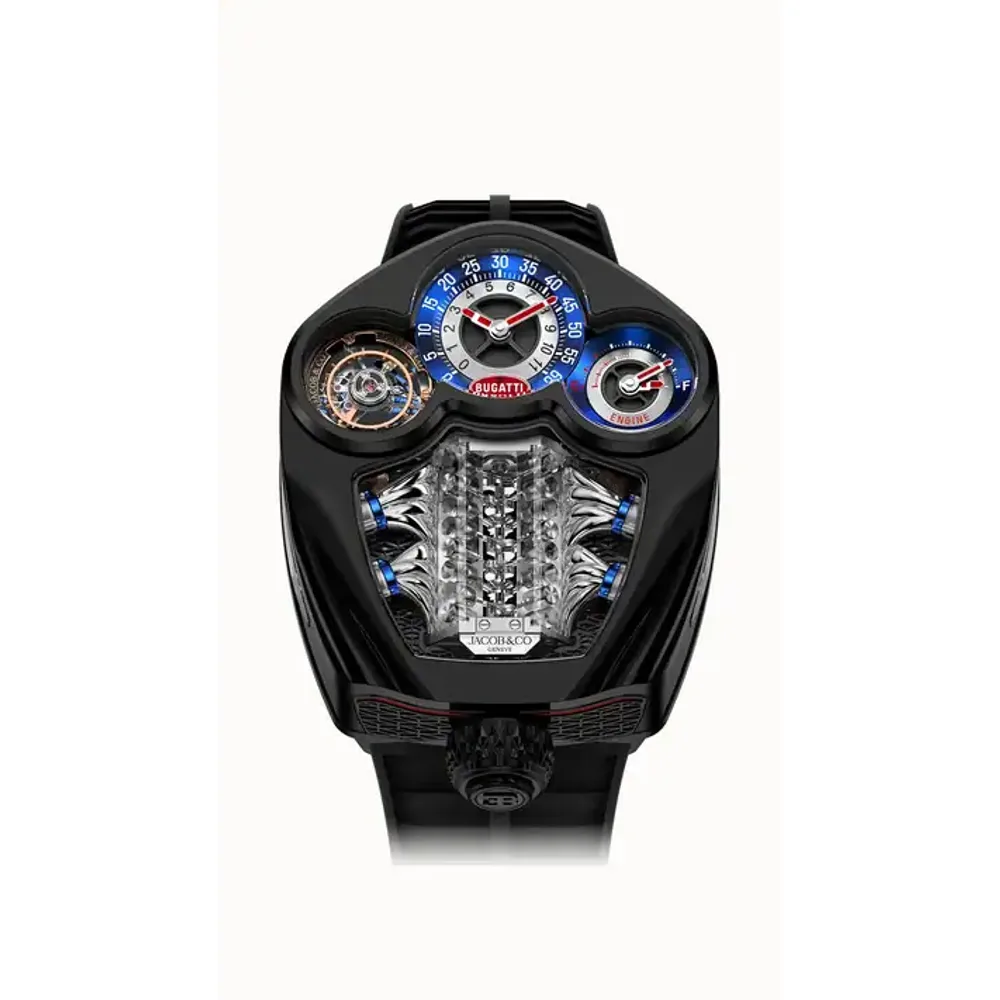 Jacob & Co. Bugatti Tourbillon — Black Titanium