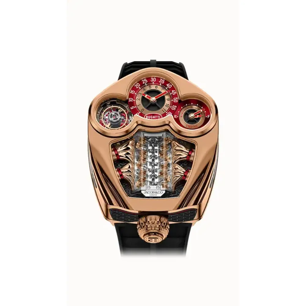 Jacob & Co. Bugatti Tourbillon — Rose Gold