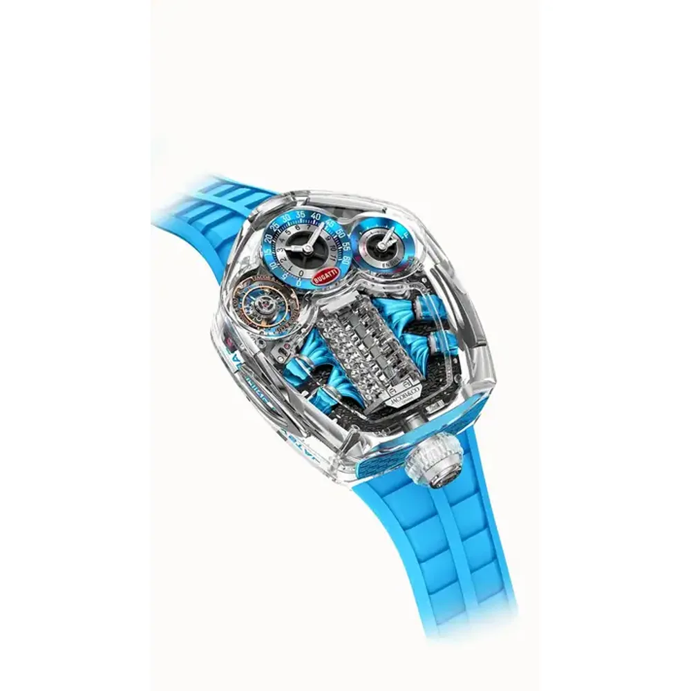 Jacob & Co. Bugatti Tourbillon Sapphire Crystal