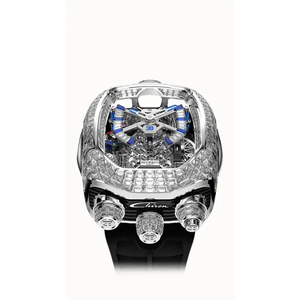 Jacob & Co. Bugatti Chiron Tourbillon Baguette