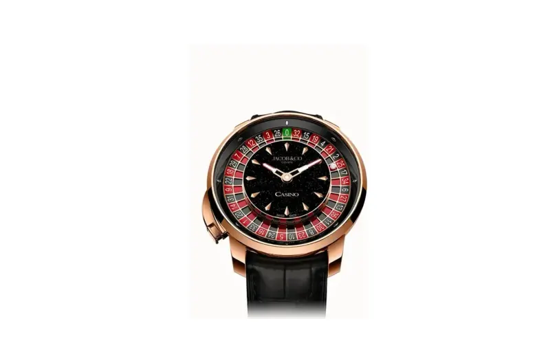Jacob & Co. Casino Tourbillon — Black Aventurine Dial