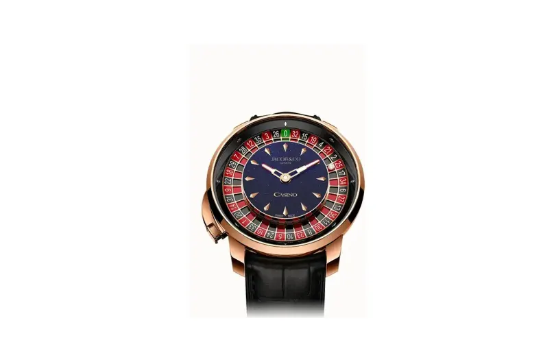 Jacob & Co. Casino Tourbillon — Blue Aventurine Dial