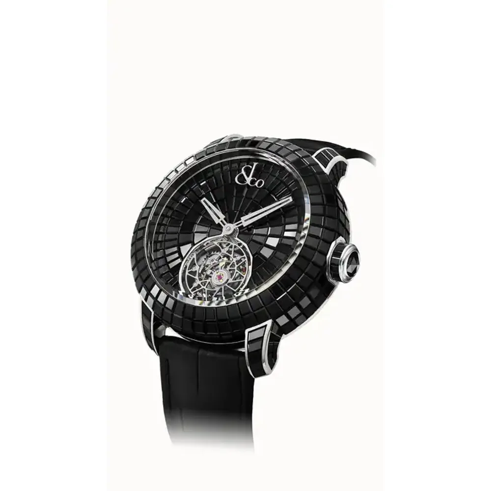 Jacob & Co. Caviar Tourbillon — Black Spinels