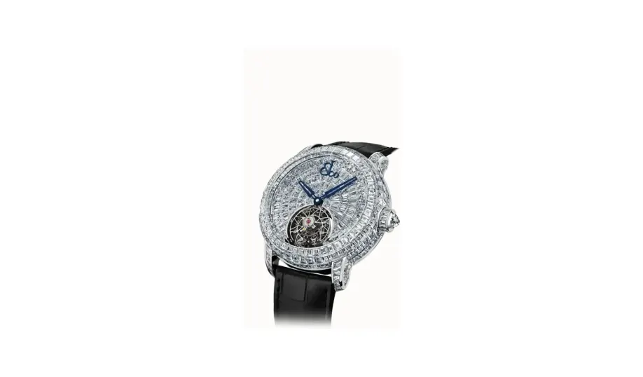 Jacob & Co. Caviar Tourbillon — White Diamonds 44mm