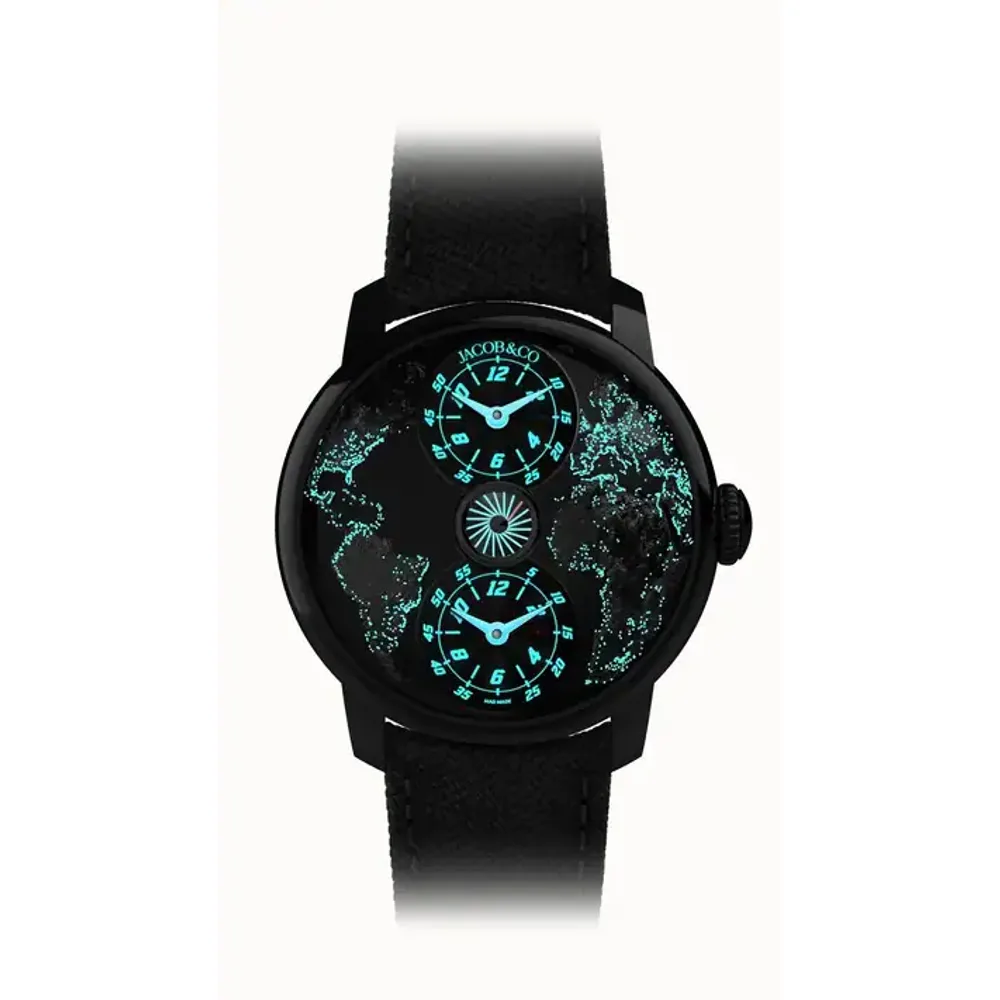 Jacob & Co. The World is Yours Dual Time Zone MAD Paris